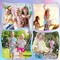 Rechargeable Bubble Wand 2 Pack for Kids Girls Boys, LED Light & Music Electric Bubble Machine Toy, Automatic Snowflake Bubble Blower Gun with 2 Windmill & 4 Bubble Solutions for Outdoor Party